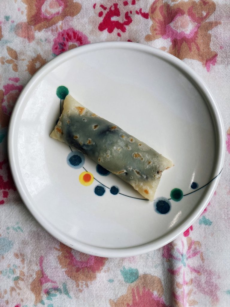 7月16日土曜日　きょうのおやつは、ふな焼き（郷土のお菓子・福岡県）でした。