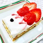 ５月５日月曜日　きょうのおやつは、鯉のぼりケーキでした。